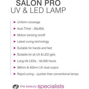 Rio Beauty Salon Pro UV & LED Gel Nail Polish Lamp