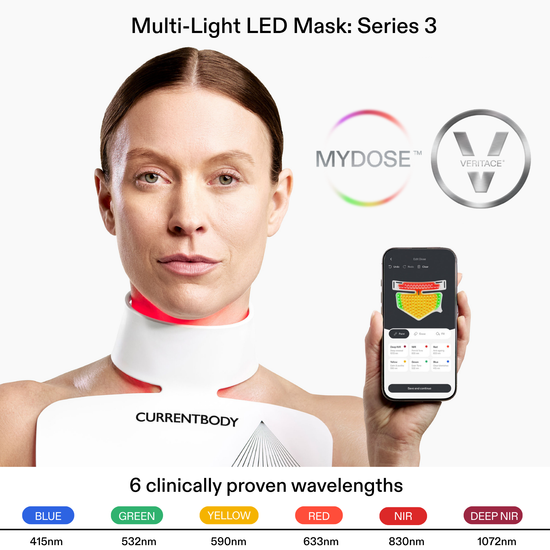 LED Neck & Décolletage Mask: Series 3