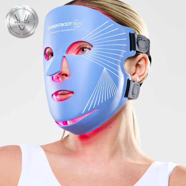 Blue LED Light Therapy Face Mask for Spots | CurrentBody Skin