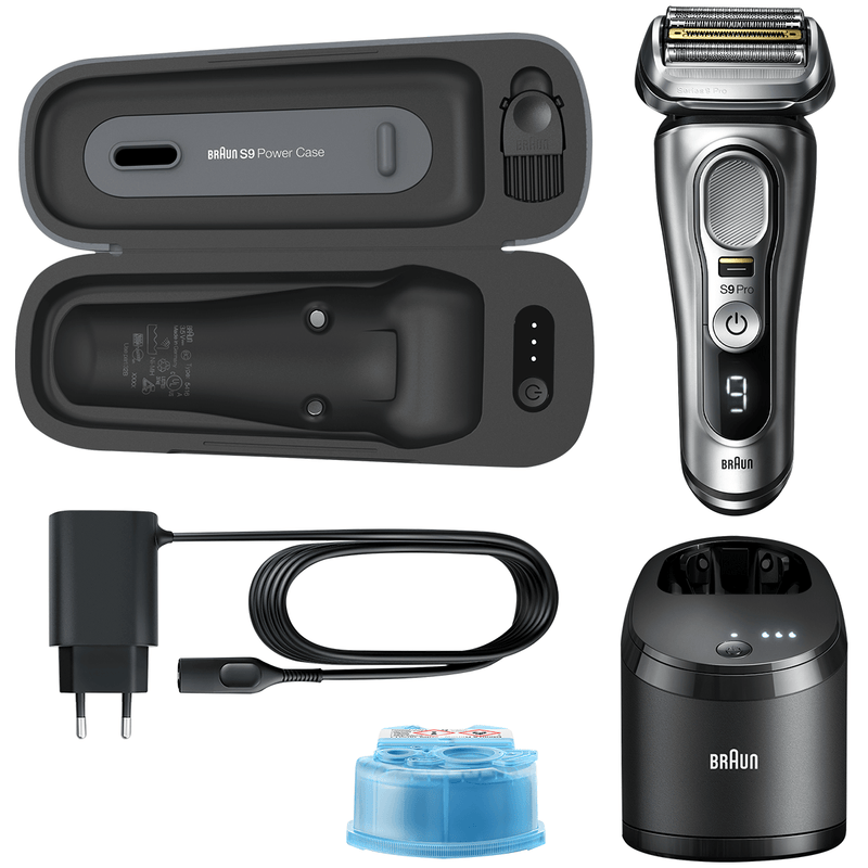 Braun Series 9 Pro 9477cc Electric Shaver with PowerCase Wet & Dry-FedEX  69055889923
