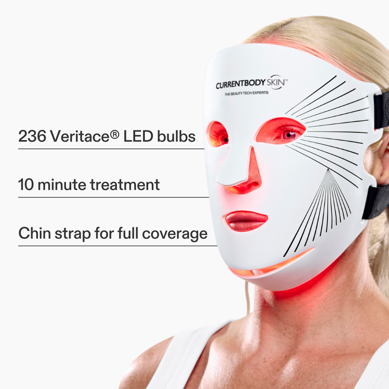 LED Face Mask | Red Light Therapy Masks | CurrentBody LED Face Mask | Red Light Therapy Masks | CurrentBody