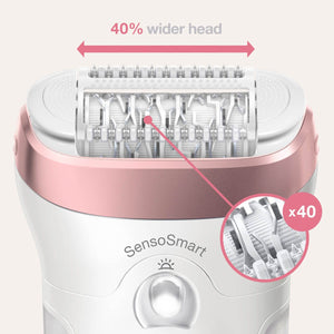 Braun Silk-épil 9 9-890 Epilator for Women for Long-Lasting Hair Removal