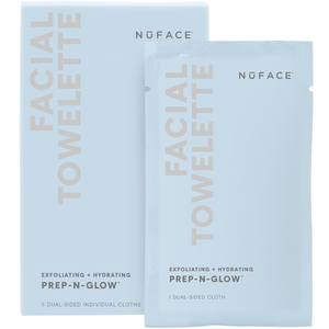 NuFACE Prep-N-Glow Cleansing Cloths (5 Pack)