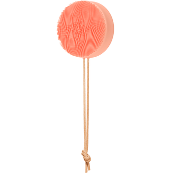 FOREO LUNA™ 4 body Massaging Body Brush peach colourway image.