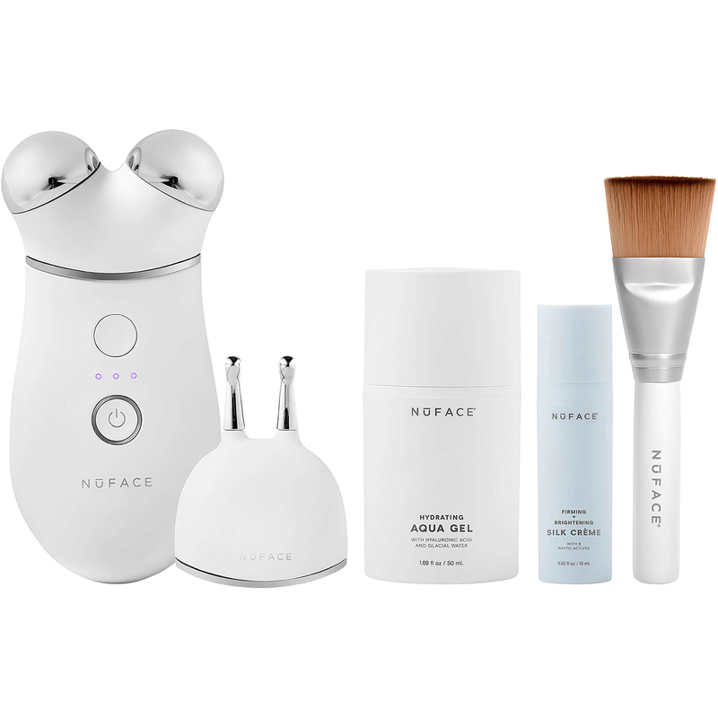 NuFACE TRINITY+ Smart Facial Toner and Effective Lip & Eye Attachment